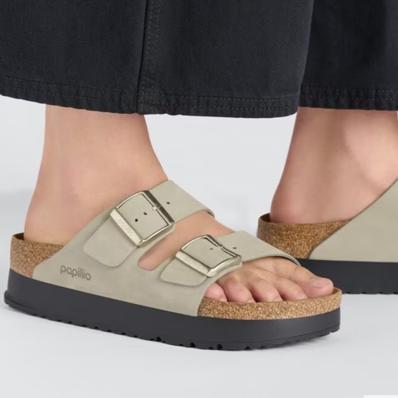 Birkenstock Arizona Papillio Flex Platform Sandals Size 6 NWT - Picture 10 of 13